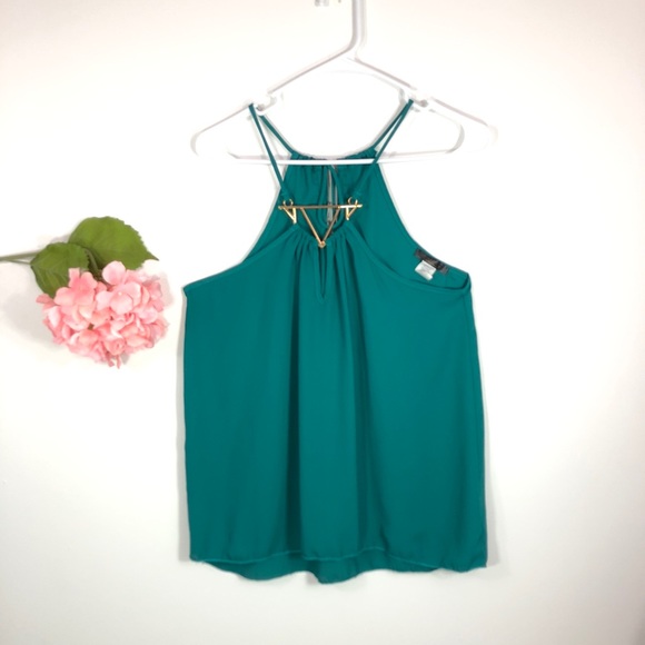 Tops - Gold Detail Tank Top